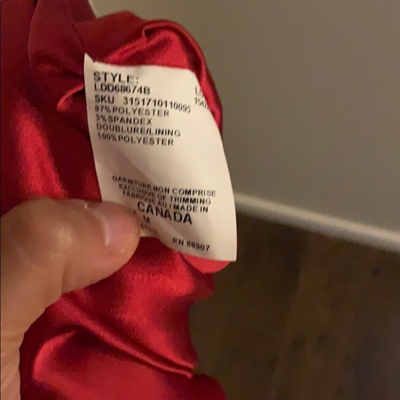 Ladies red dress - Picture 9 of 10